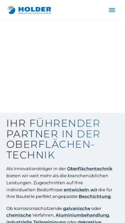 Holder Oberflächentechnik GmbH
