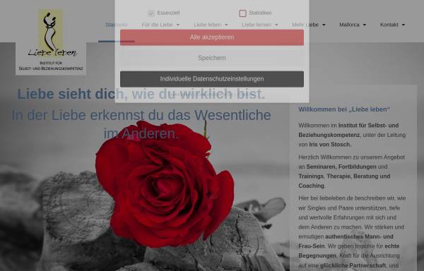 Vorschau von www.liebeleben.de, Liebe leben