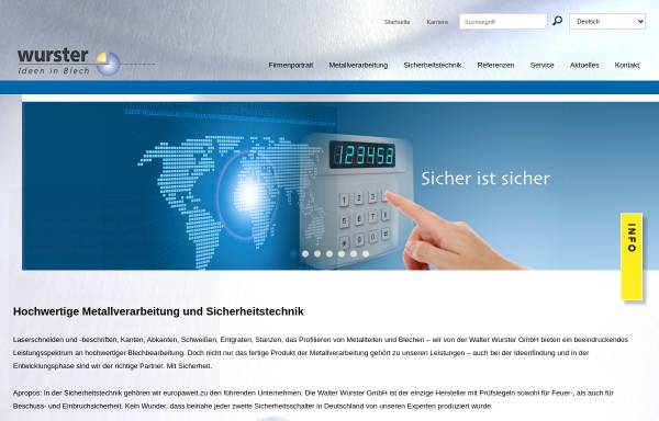 Vorschau von www.wurster-online.de, Walter Wurster GmbH