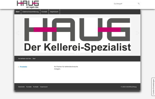 Vorschau von www.haugelektrotechnik.de, Haug Elektrotechnik GmbH
