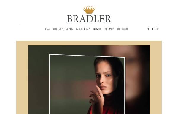 Vorschau von www.juwelier-bradler.de, Juwelier Kerstin Bradler