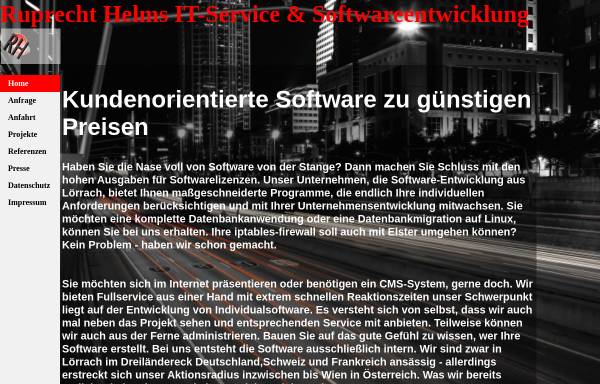 Ruprecht Helms - IT-Service & Softwareentwicklung