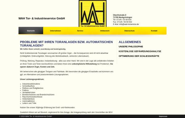 WAH-Torsercice GmbH
