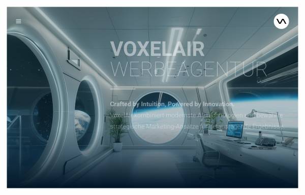 Vorschau von www.voxelair.com, VoxelAir New Brand Media Praun und Berger GbR