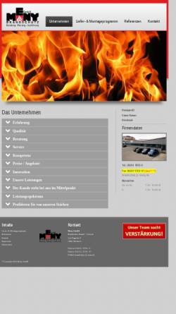 Vorschau der mobilen Webseite www.meny.de, Meny & Partner Brandschutzmontagen GmbH