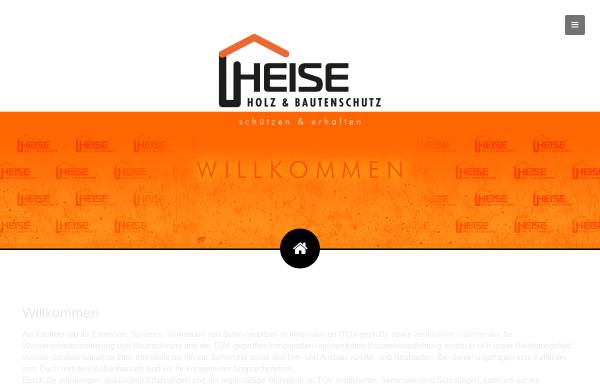 Vorschau von www.hobaheise.de, HOBA Holz- und Bautenschutz Chris Heise