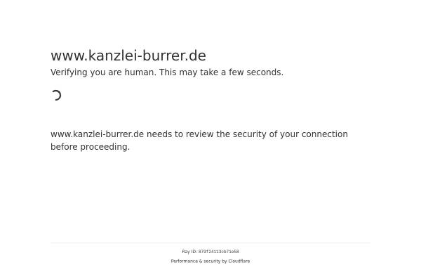 Vorschau von www.kanzlei-burrer.de, Kanzlei Burrer