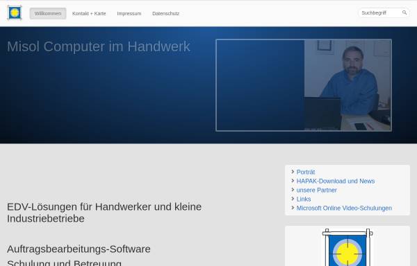 Vorschau von www.misol.de, Misol Computer im Handwerk