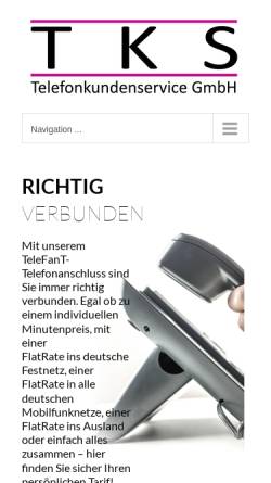 Vorschau der mobilen Webseite www.telefant.de, Telefant