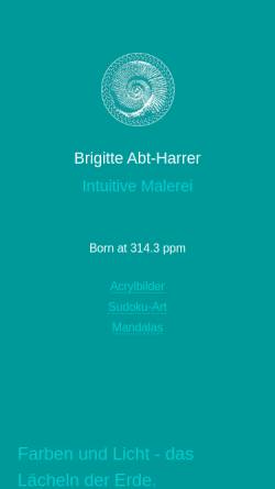 Vorschau der mobilen Webseite abt-harrer.de, Brigitte Abt-Harrer - Grafisches Atelier