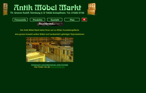 Vorschau von www.antik-moebel-markt.de, Antik Möbel Markt