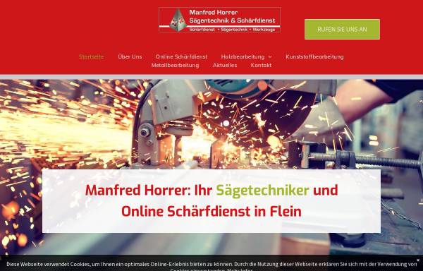 Vorschau von www.hr-saegentechnik.de, Horrer & Ritschel GbR