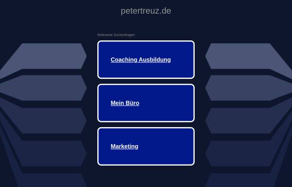Vorschau von www.petertreuz.de, Peter Treuz Finanzdienstleistungen