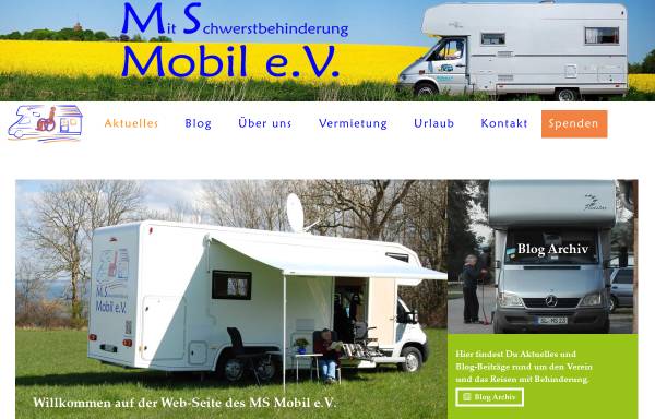 Vorschau von www.msmobil.de, MS-Mobil e.V.
