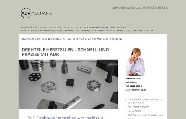 Vorschau von www.adr-ing.de, ADR Ingenieurprodukte
