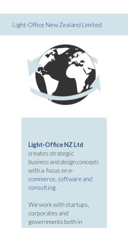 Vorschau der mobilen Webseite www.light-office.com, LightOffice