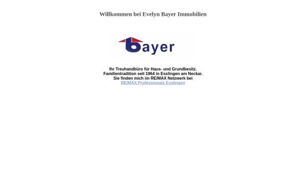 Vorschau von www.bayerimmobilienesslingen.de, Bayer Immobilien