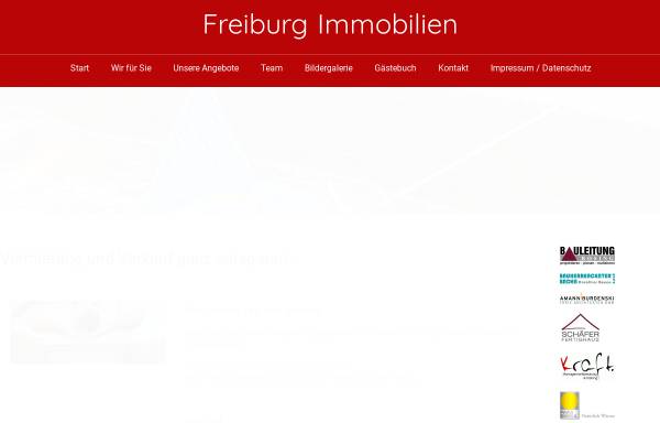 Vorschau von www.freiburg-immobilien.com, Freiburg-Immobilien.com (Siegfried Rosing)