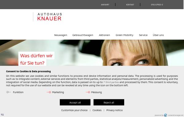 Vorschau von www.auto-knauer-gmbh.de, Auto-Knauer GmbH 