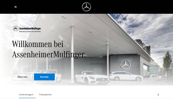 Vorschau von www.assenheimer-mulfinger.mercedes-benz.de, Assenheimer + Mulfinger GmbH & Co. KG