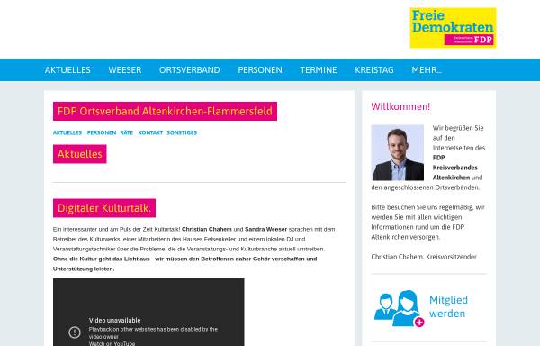 Vorschau von www.fdp-ak-ff.de, FDP Altenkirchen-Flammersfeld