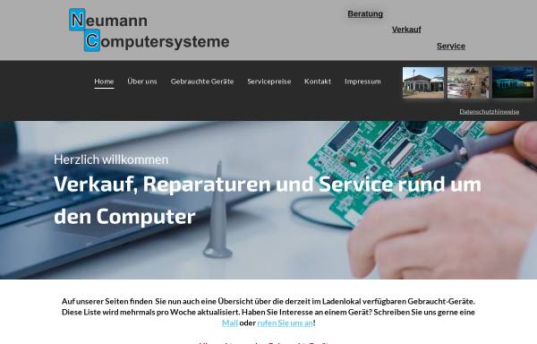Vorschau von www.computer-neumann.de, Neumann Computersysteme