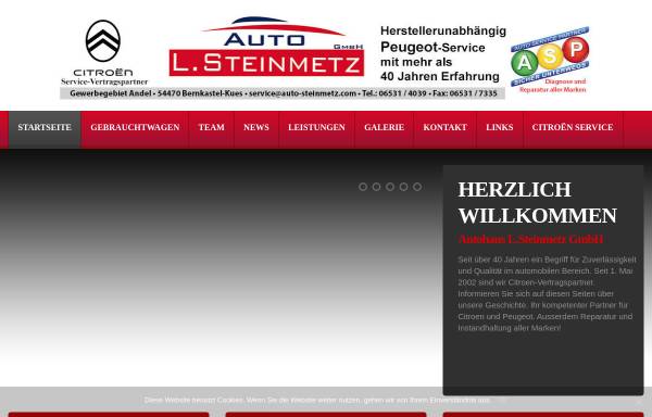 Vorschau von auto-steinmetz.com, Auto Ludwig Steinmetz GmbH