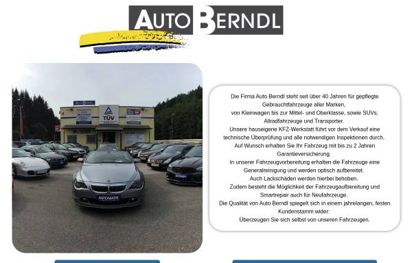Vorschau von www.auto-berndl.de, Auto Berndl