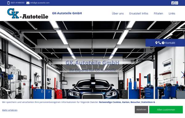 Vorschau von www.gk-autoteile.com, GK Autoteile GmbH