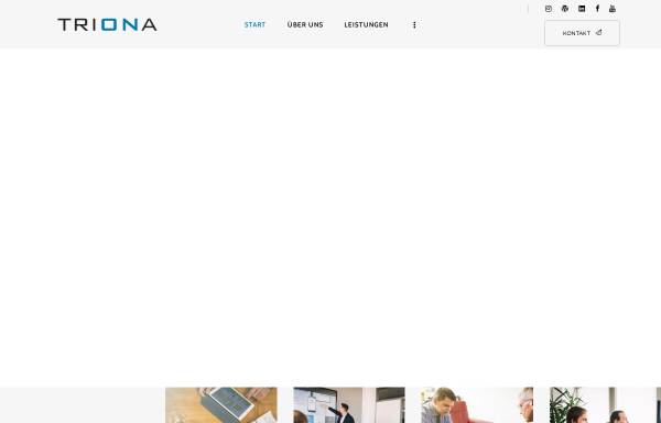 Vorschau von triona.de, Triona - Information und Technologie GmbH