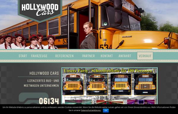 Vorschau von www.hollywood-cars.de, Hollywood-Cars
