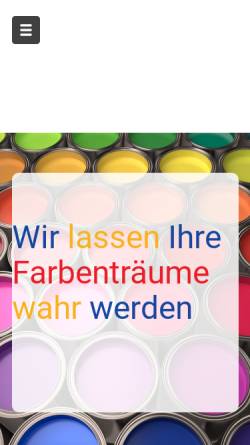 Vorschau der mobilen Webseite maler-schleifer.de, Maler Schleifer GmbH
