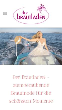 Vorschau der mobilen Webseite www.der-brautladen-trier.de, Der Brautladen