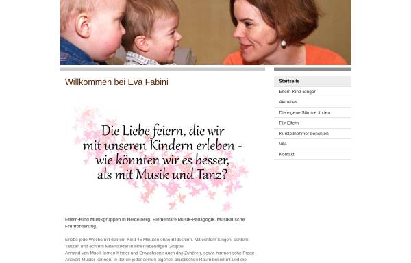 Vorschau von www.eva-fabini.de, Fabini, Eva