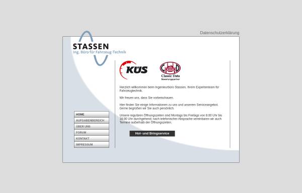 Vorschau von www.ing-stassen.de, Ingenieurbüro Stassen