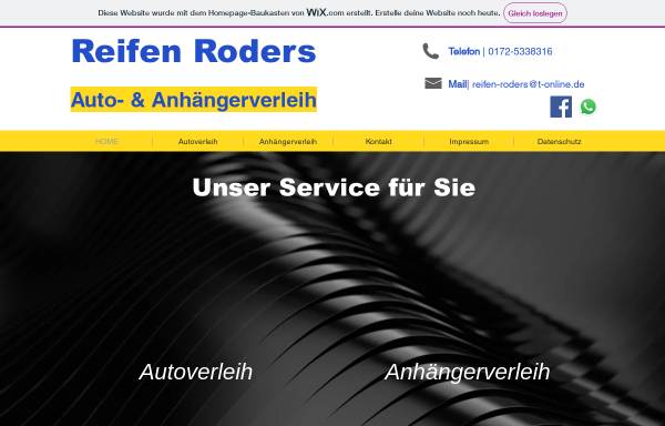 Vorschau von www.auto-roders.de, Auto Roders