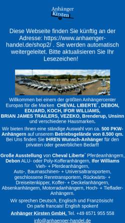Vorschau der mobilen Webseite www.top-car-kirsten.de, Top-Car Kirsten