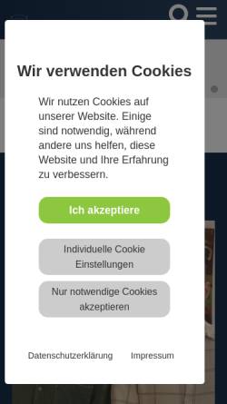 Vorschau der mobilen Webseite www.canisiusschule-ahaus.de, Canisiusschule