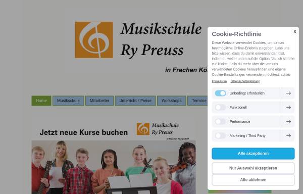 Vorschau von www.musikschule-rohrbach.de, Musikschule P. Rohrbach