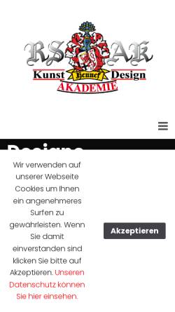 Vorschau der mobilen Webseite www.rska.de, Rhein-Sieg-Kunst-Akademie (RSKA)