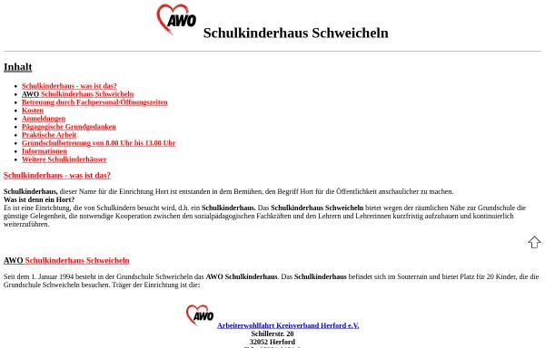Vorschau von www.melzer-online.de, AWO-Schulkinderhaus Schweicheln