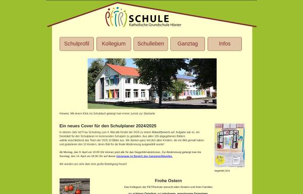Vorschau von www.petrischule.hoexter.de, Petrischule