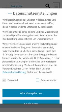 Vorschau der mobilen Webseite realschule-lemgo.de, Bürgermeister-Gräfer-Realschule Lemgo (BGR)