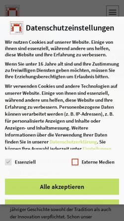 Vorschau der mobilen Webseite www.ekg-lemgo.de, Engelbert-Kämpfer-Gymnasium Lemgo (EKG)