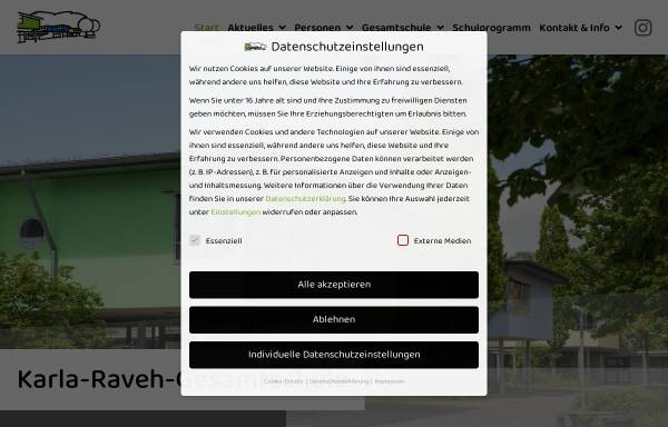 Vorschau von www.karla-raveh-gesamtschule.de, Karla-Raveh-Gesamtschule