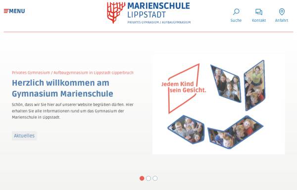 Vorschau von www.marienschule-lippstadt.de, Marienschule Lippstadt