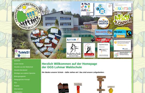 Vorschau von www.waldschule-lohmar.de, Waldschule - Gemeinschaftsgrundschule Lohmar