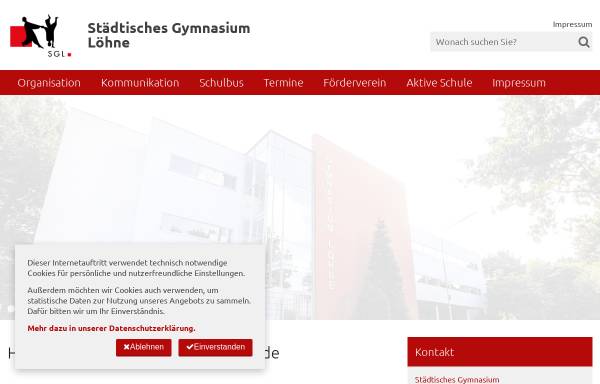 Vorschau von www.sgl-online.de, Städtisches Gymnasium Löhne [SGL]