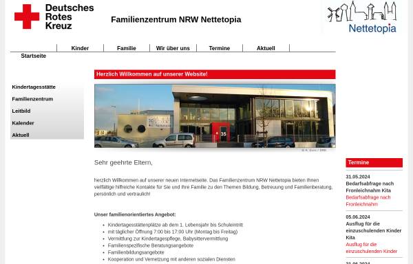Vorschau von www.familienzentrum-nettetal.de, Das Menschenkinderkulturkunsthaus