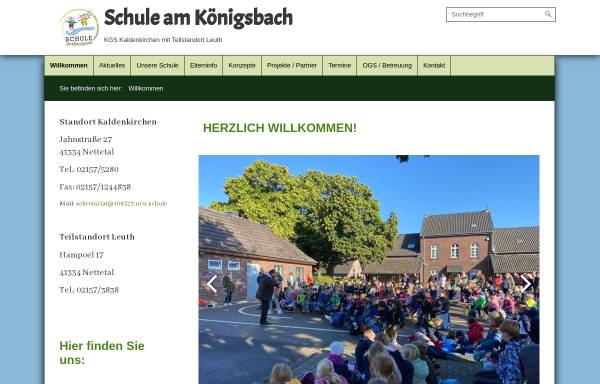 Vorschau von www.kgs-kaldenkirchen.de, Städt. Kath. Grundschule Kaldenkirchen
